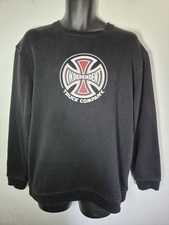 Independent Truck Company Black Sweater Jumper Mens Large