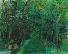 Raoul Dufy Forest Road 