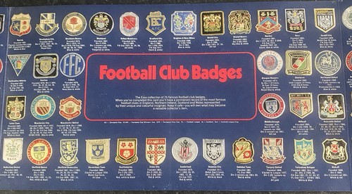 Esso football club badges - football,