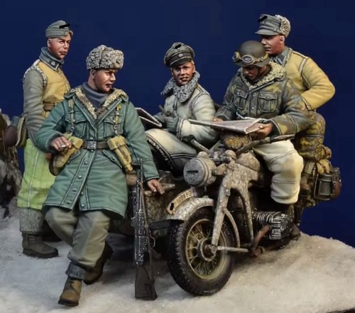 Ww2 german infantry resin - ww2,