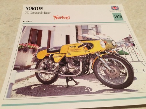 Norton 750 commando - norton, racer