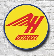 HEINKEL 2FT GARAGE WALL SIGN