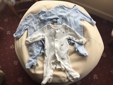 Babygrows pack of 3 newborn