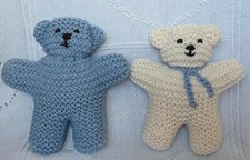 Knitting Pattern Easy Knit Vintage Teddy Bear Soft Toy (Great for Charity Sales)