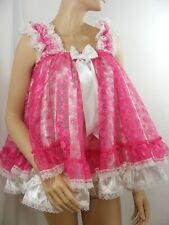 sissy dress ADULT baby satin