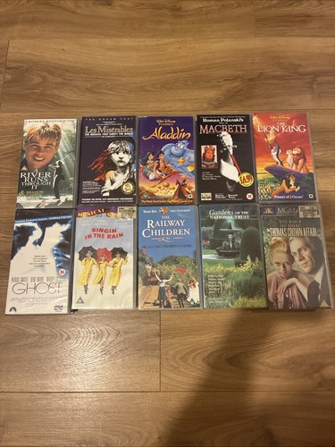 Vhs bundle including aladdin - bundle,