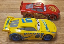 Rare Jada Toys Disney Pixar Cars Cruz Ramirez &Lightning McQueen Die Cast Metal 