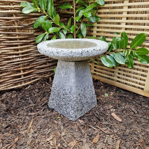 Weathered grey staddle - staddle, stone