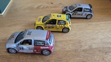 Saico x 3 Diecast Renault Clio