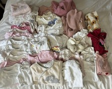 Big Bundle Baby Clothes  0-3 Months Up To 13.4lb 62cm Used Good Condition