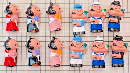 Rare vintage popeye olive - vintage, oyl