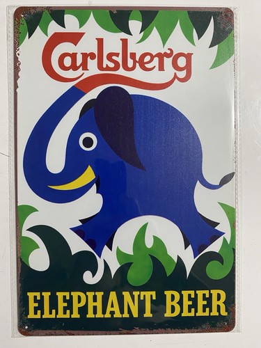 Carlsberg elephant beer sign - elephant,