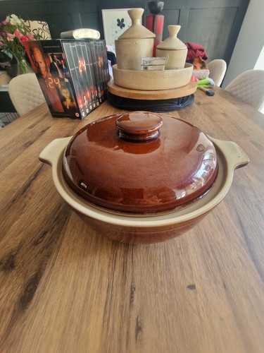 Vintage denby brown stoneware - vintage,