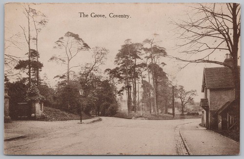 Coventry the grove postcard - coventry,