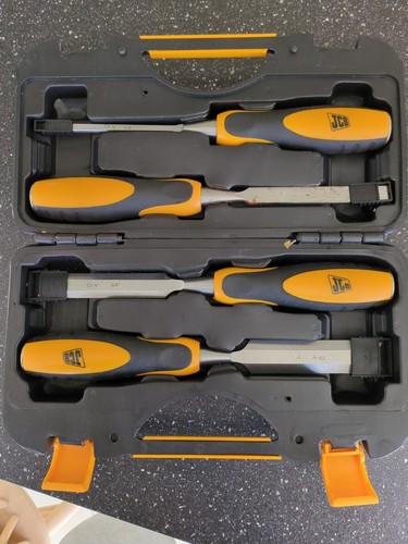 Jcb wood chisel set piece - chisel,