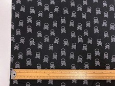 Halloween Cotton Fabric Skull