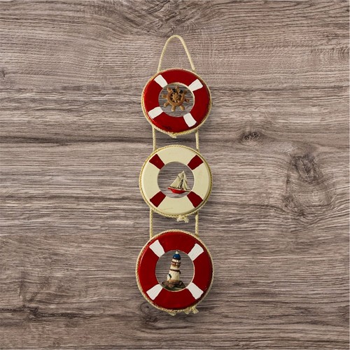Nautical wall hanger welcome - nautical,