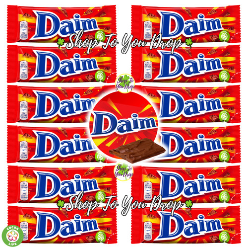 Daim chocolate bars - daim,