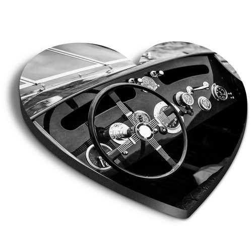 Heart mdf magnets vintage - magnets,