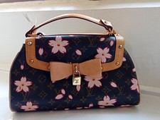 Louis Vuitton Hand Bag Brown Floral Sal Retro Bag/Investment/Authentic! Rare!