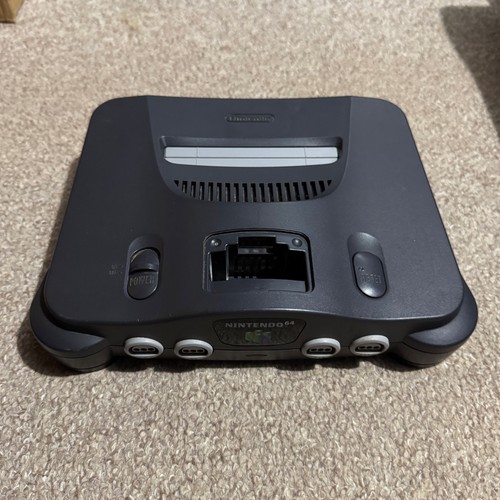 Nintendo n64 console black - nintendo,