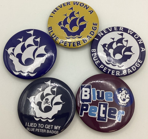 Blue peter badges bbc - badges,