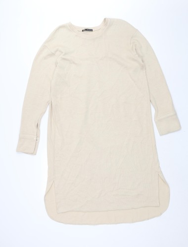 Zara womens beige polyester - zara,