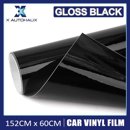 Gloss black car - black,