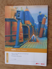 Safe Under Pressure – BOC Gas Cylinder Safety Booklet – 2004 – VGC – Clean