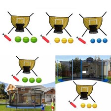 Trampoline Basketball Hoop Set
