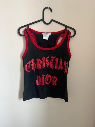 Dior 2002 spring gothic logo - gothic,