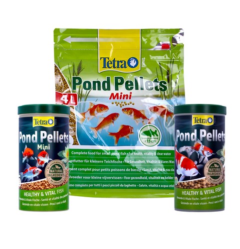 Tetra pond pellets mini - pellets, mini/medium