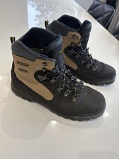 Trezeta Gore-Tex Men's Navy / Brown Suede Walking Hiking Boots UK 10 / EU 44