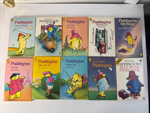 Paddington bear book lot - paddington,