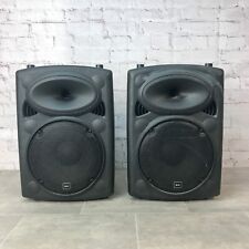 2 x QTX QR10- PA Portable Active PA Speakers - 10" Passive Speaker Cabinet, 150W