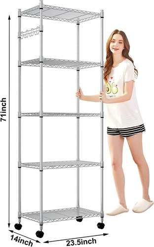 Tier wire shelving unit - 5/6,