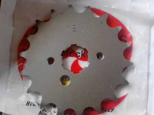 Front sprocket 18t - front, fits