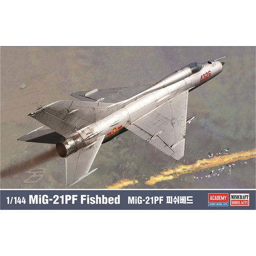 Academy mig 21pf - fishbed, 1:144