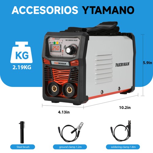 250a portable inverter - 250a, welder
