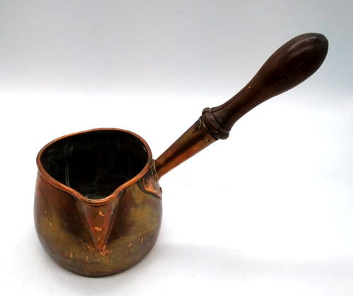 Copper pouring pot with - pot,