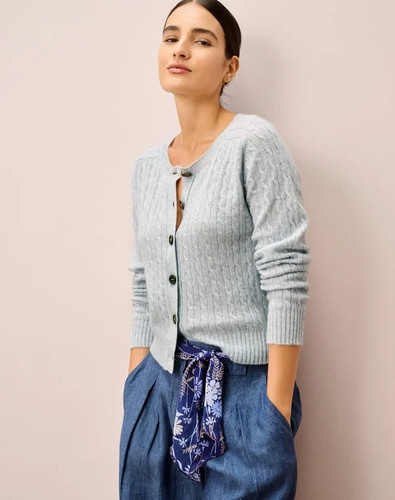 Brora 100 cashmere pearl - cashmere,