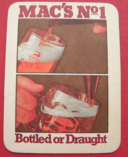 Mcmullen beer mat - mcmullen,