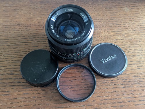 Vivitar 35mm prime lens - 35mm,