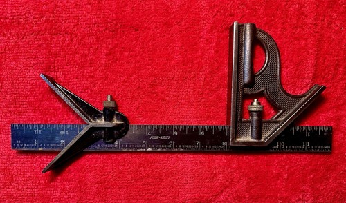 Vtg starrett cast steel - ,