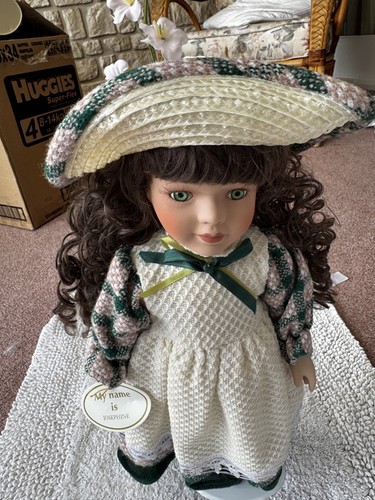 Porcelain doll josephine - porcelain,