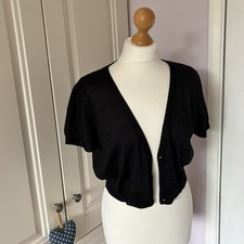 NEW Black Sparkly Fine Knit