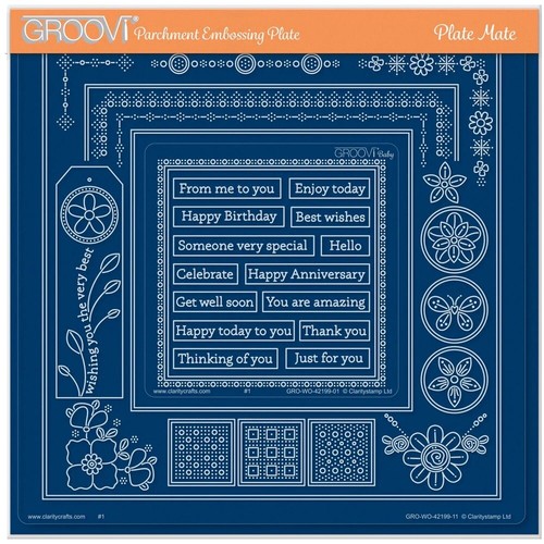 Clarity stamps groovi tina - clarity,