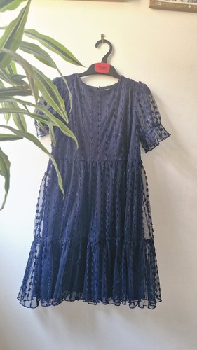 Next girl party dress navy - party, dress,