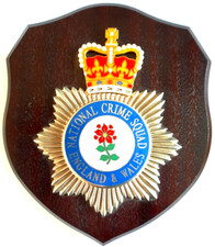 National Crime Squad Plaque