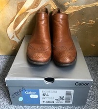 GABOR TAN LEATHER CHELSEA